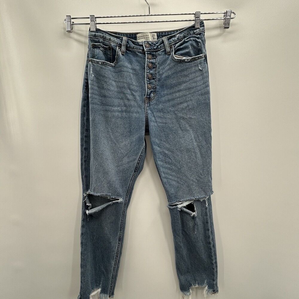 Abercrombie & Fitch Jean Curve‎ Love Women’s 29 (30/26) Ankle Distressed High